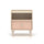 Chevet 1 tiroir Alycia Beige et Rose