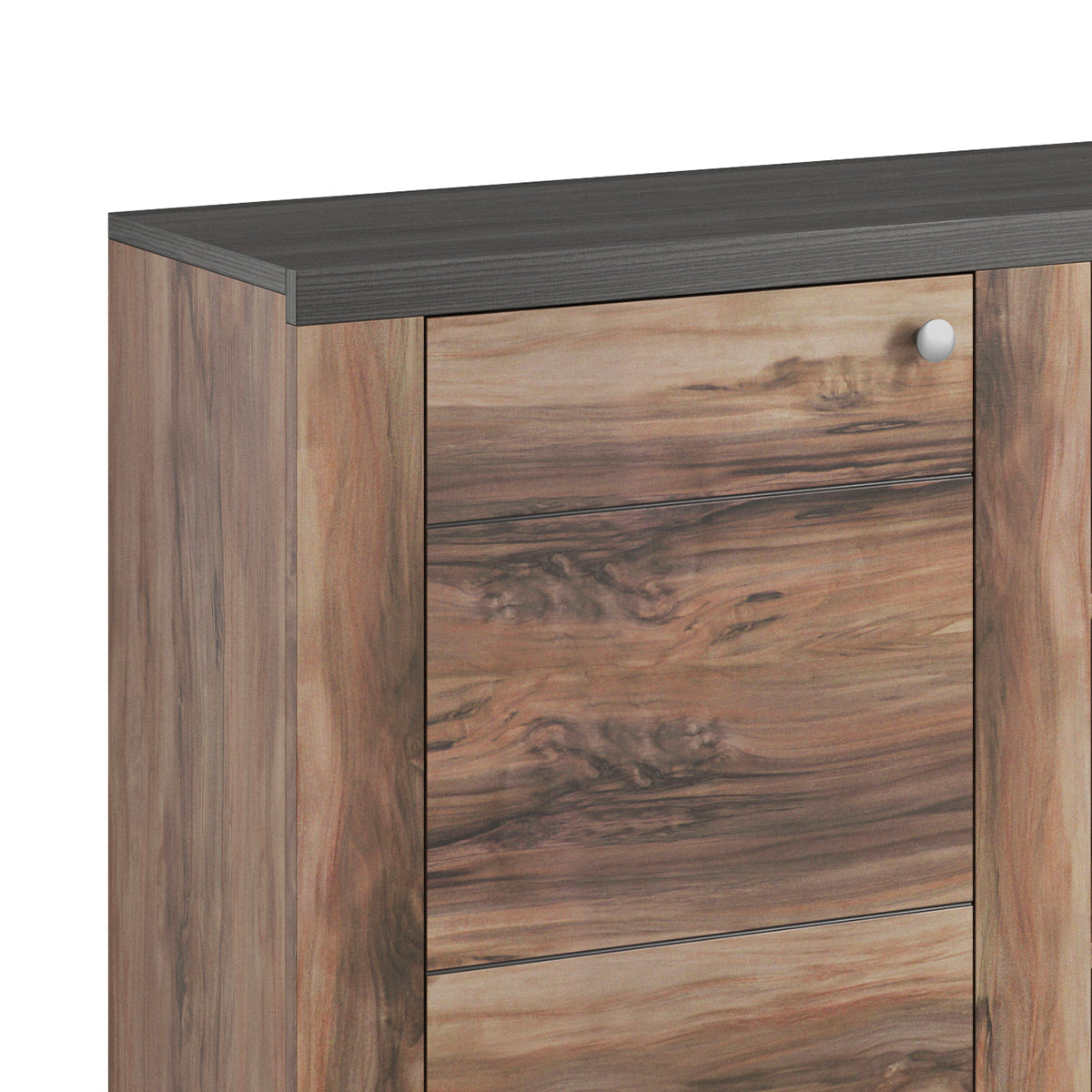 Buffet 2 portes Amaury Bois foncé - vue 2