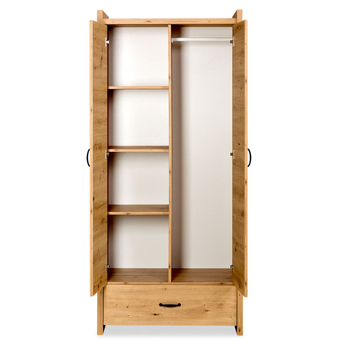 Commode et Armoire LittleSky by Klups Amelia Oak Chêne - vue 4