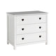 Commode 3 tiroirs Vipack Amori - Blanc