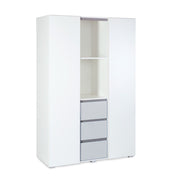 Armoire 3 portes LittleSky by Klups Dalia - Blanc