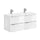 Meuble double vasque encastrée 120cm April Blanc