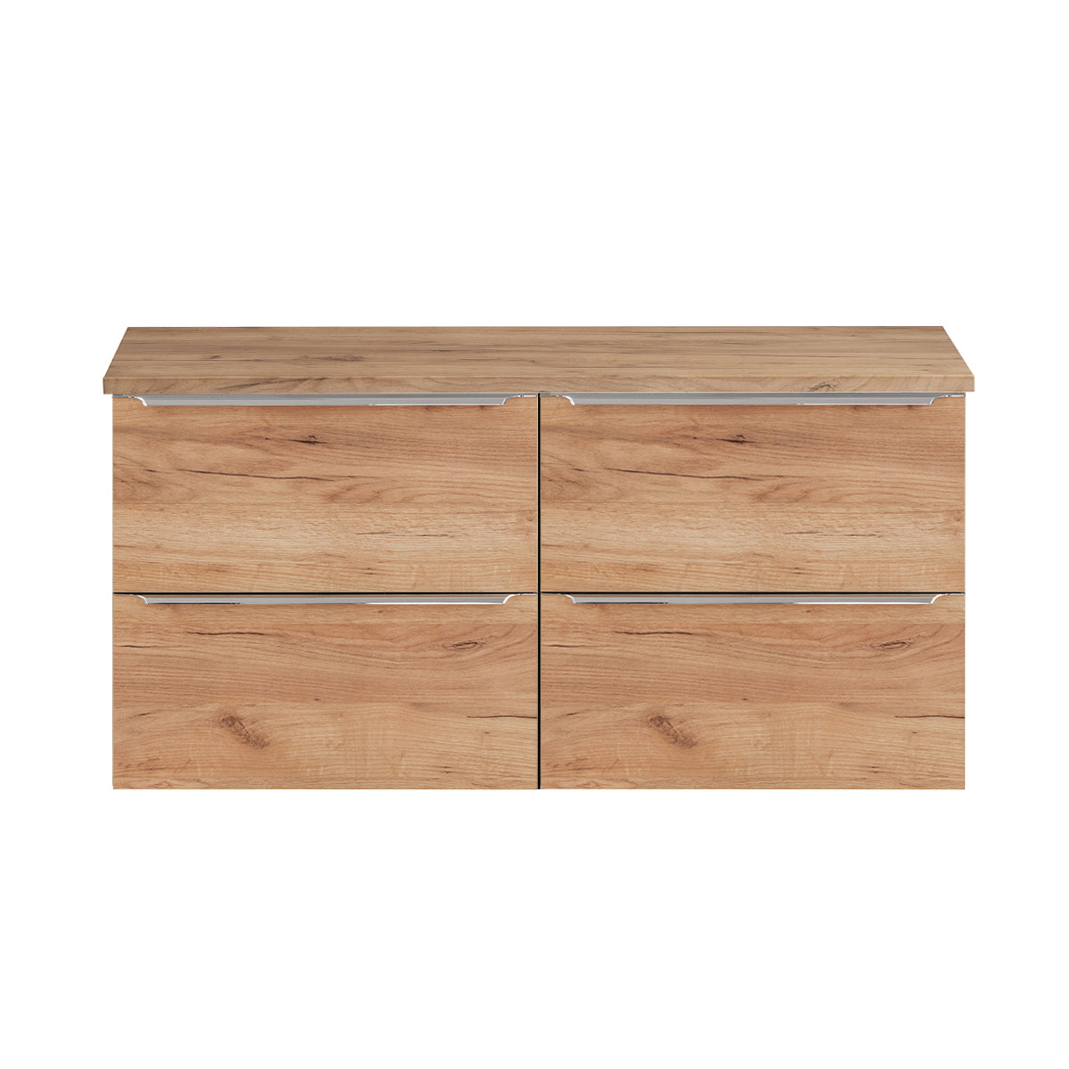 Meuble sous-vasque 120cm plan de toilette April Bois - vue 3