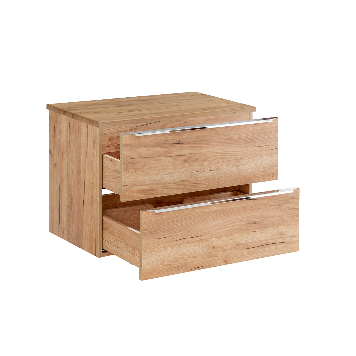 Meuble sous-vasque 80cm plan de toilette April Bois - vue 2