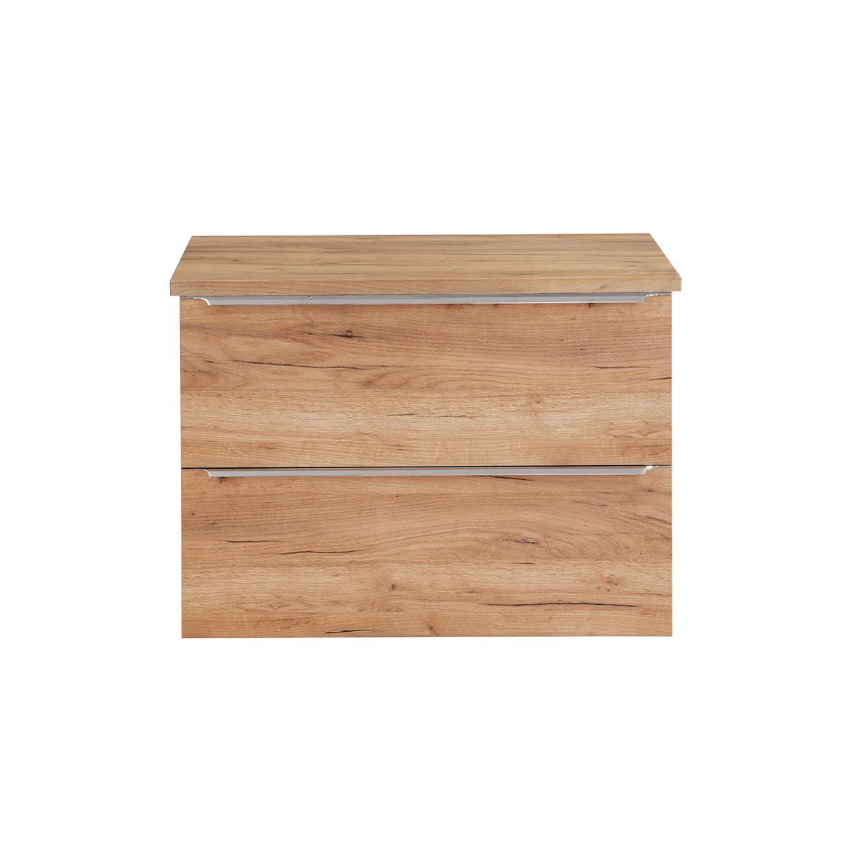 Meuble sous-vasque 80cm plan de toilette April Bois - vue 3