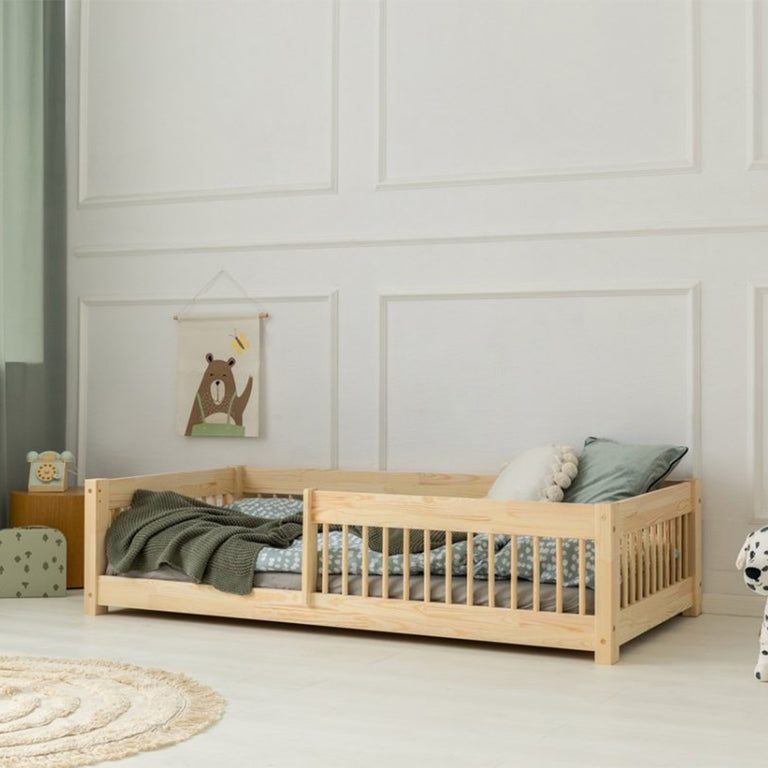 Lit 70x140 sommier inclus Ariette Bois - vue 4