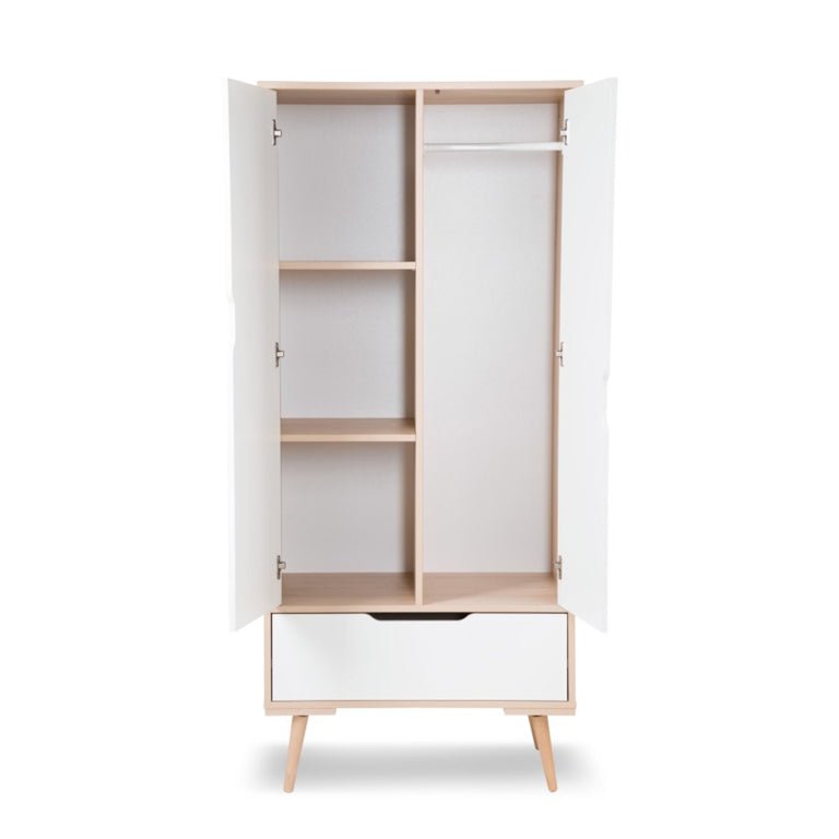 Lit bébé et armoire LittleSky by Klups Sofie Blanc - vue 4