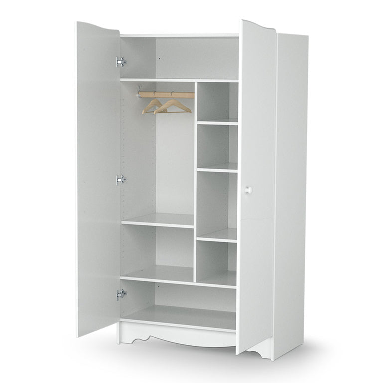 Armoire 2 portes AT4 Marelle Blanc - vue 2