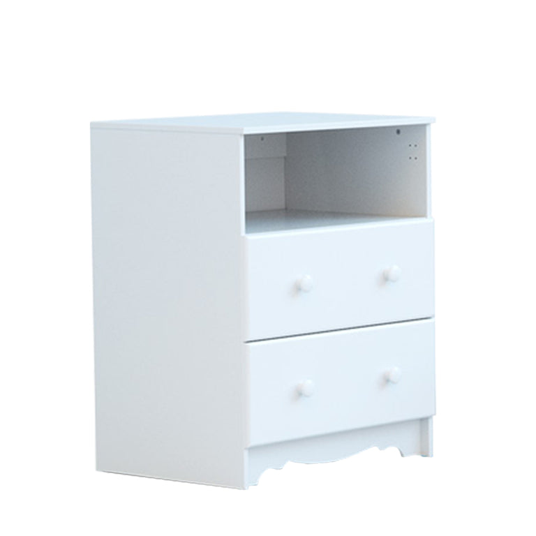 Lit évolutif 60x120 en 90x190 et commode à langer AT4 Marelle Blanc - vue 7