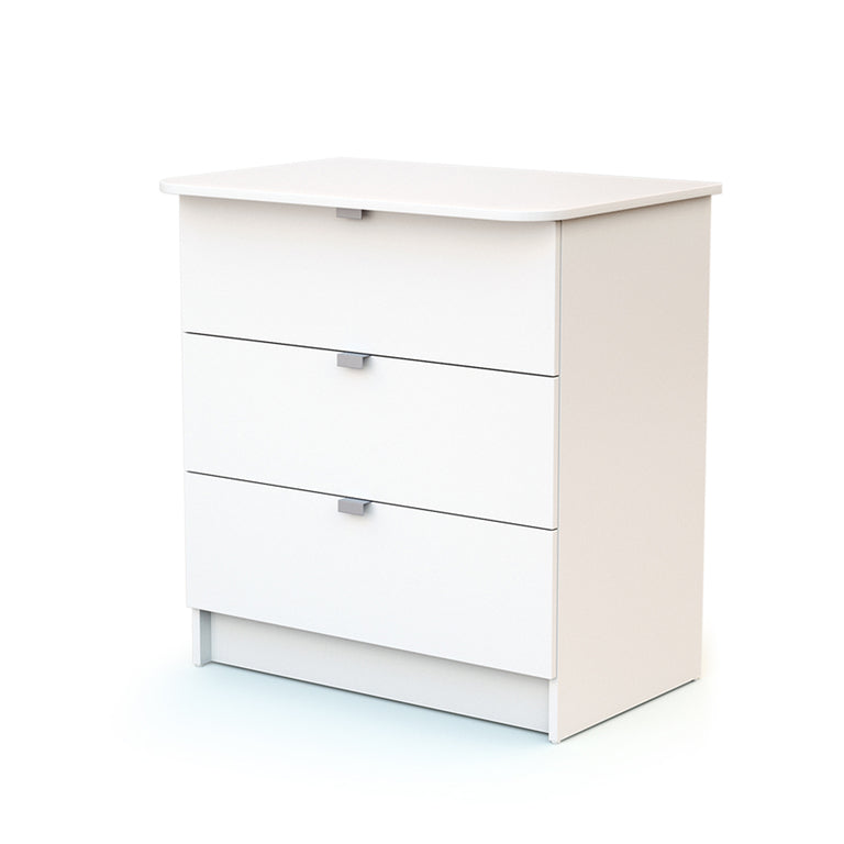 Lit bébé 60x120 et commode 3 tiroirs avec plan à langer AT4 Webaby Blanc - vue 4
