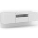 Meuble TV mural 3 portes 150 cm Aurus Blanc
