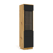 Vitrine 2 portes Aurus Bois et Noir