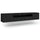 Meuble TV mural 3 portes 200 cm Aurus Noir