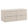 Meuble sous-vasque 120cm plan de toilette Azel Cachemire