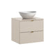 Meuble simple vasque 60cm Azel Cachemire