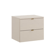 Meuble sous-vasque 60cm plan de toilette Azel Cachemire