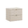 Meuble sous-vasque 60cm plan de toilette Azel Cachemire