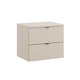 Meuble sous-vasque 60cm plan de toilette Azel Cachemire