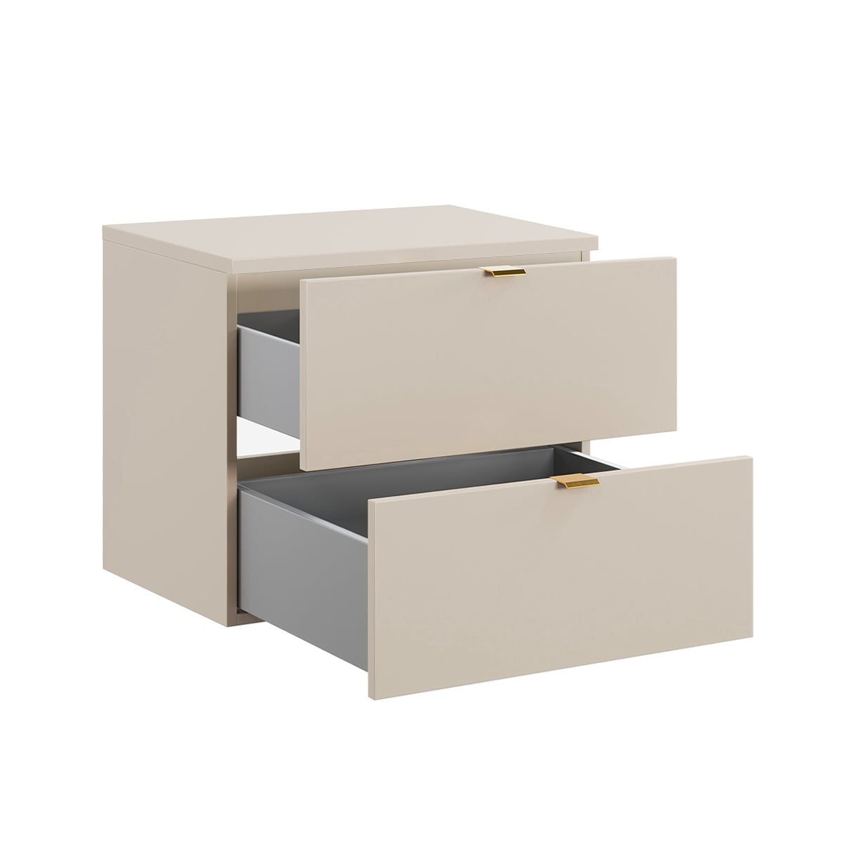 Meuble sous-vasque 60cm plan de toilette Azel Cachemire - vue 2