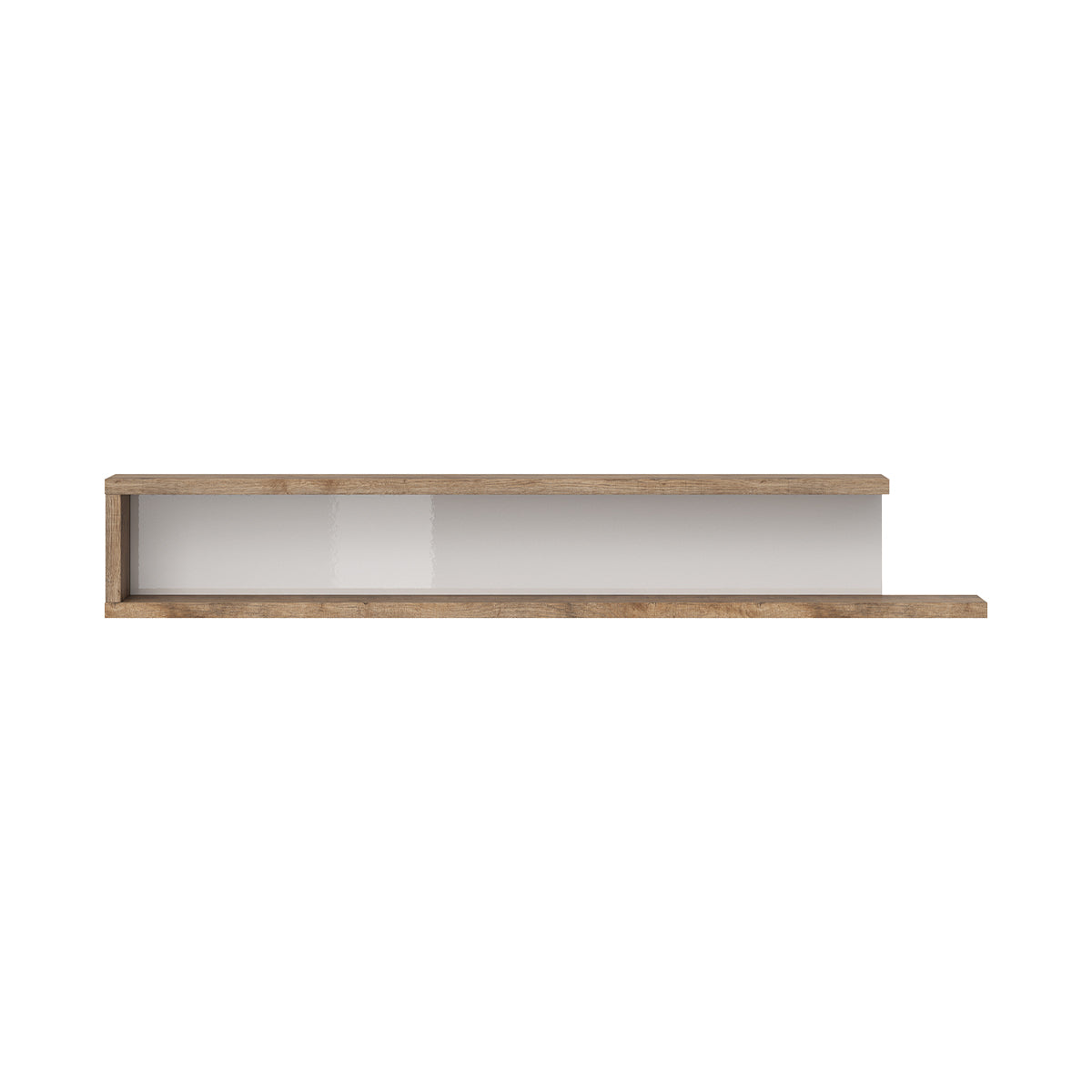 Etagère murale Azior Blanc et Bois - vue 2