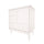Commode 3 tiroirs 1 porte Wood Luck Babushka Blanc