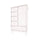 Commode 5 tiroirs 1 porte Wood Luck Babushka Blanc