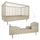 Lit évolutif 70x140 Wood Luck Babushka Olive