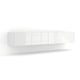 Meuble TV mural 2 portes 180 cm Bali Blanc