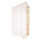 Armoire 2 portes Wood Luck Romy - Blanc