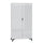 Armoire 2 portes LED inclus Ruben Blanc