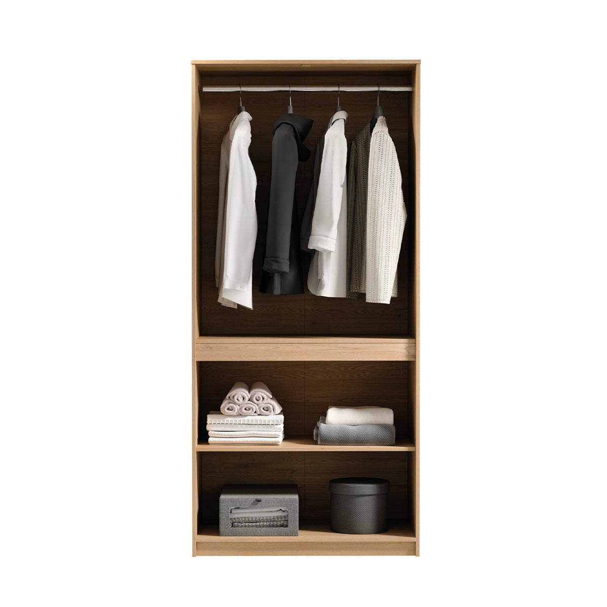 Armoire 4 portes Beck Bois - vue 3