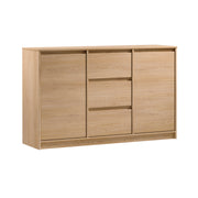Buffet 2 portes 3 tiroirs Beck Bois