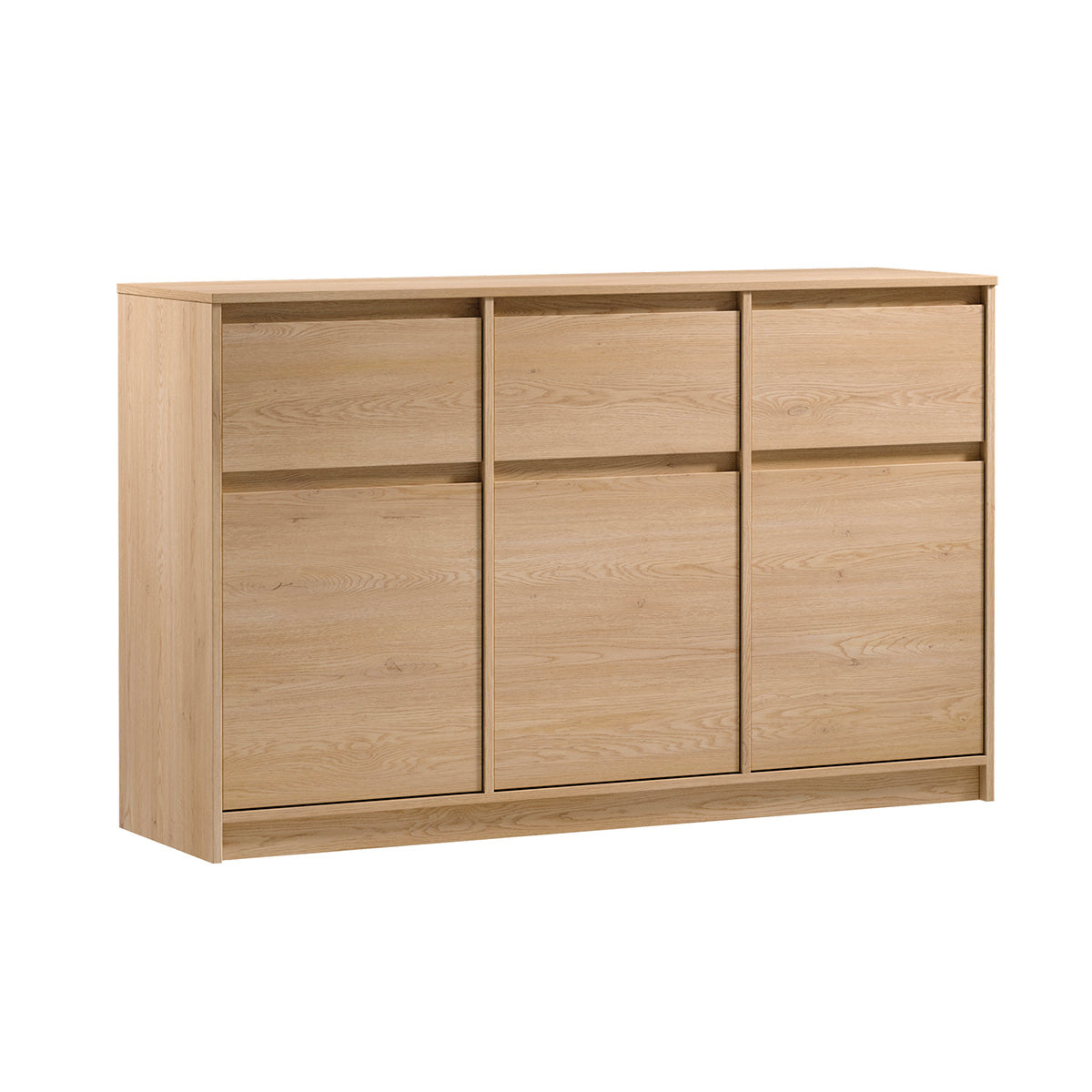 Buffet 3 portes 3 tiroirs Beck Bois