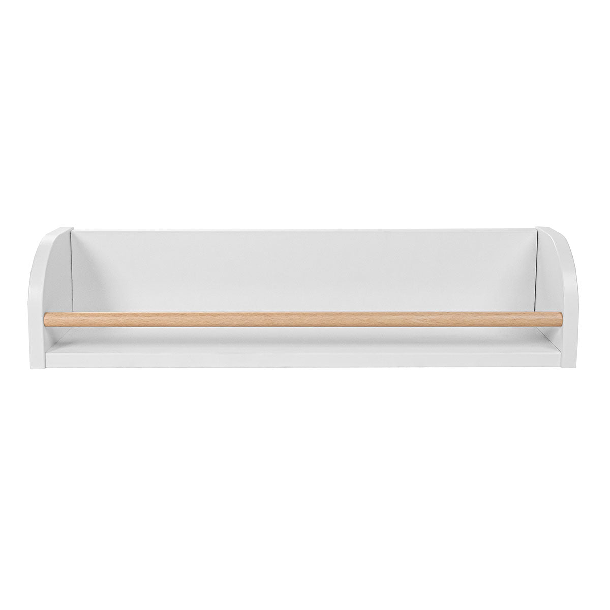 Etagère murale Bellamy Basic Blanc et bois - vue 2