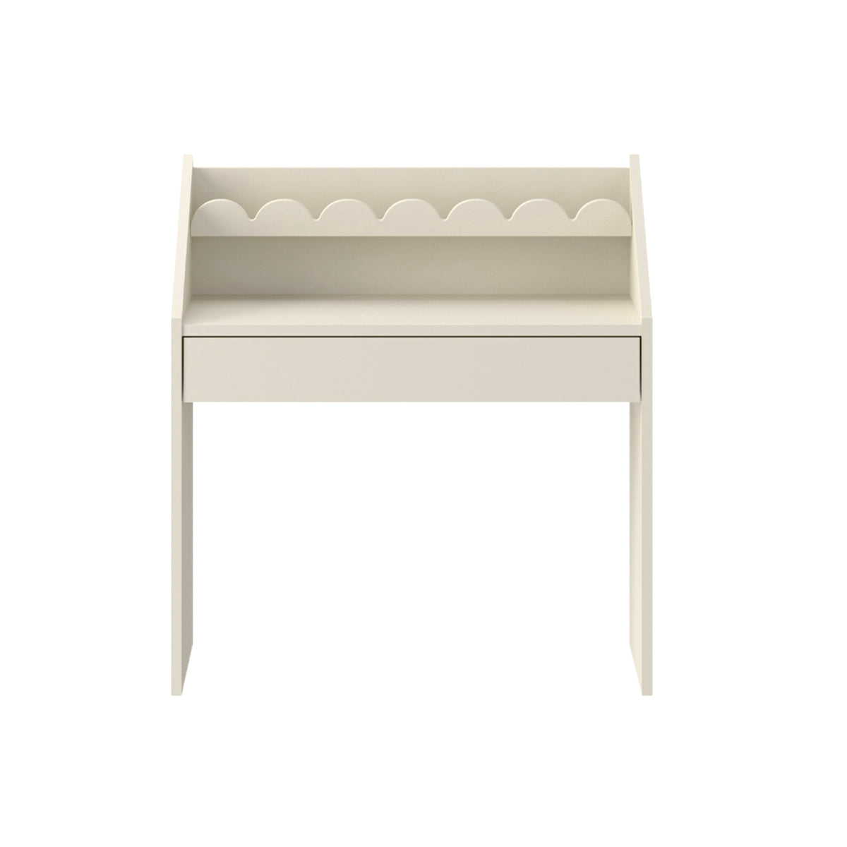 Bureau 1 tiroir Bellamy Book Nook Beige - vue 2
