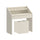 Bureau 1 tiroir avec chaise Bellamy Book Nook Beige