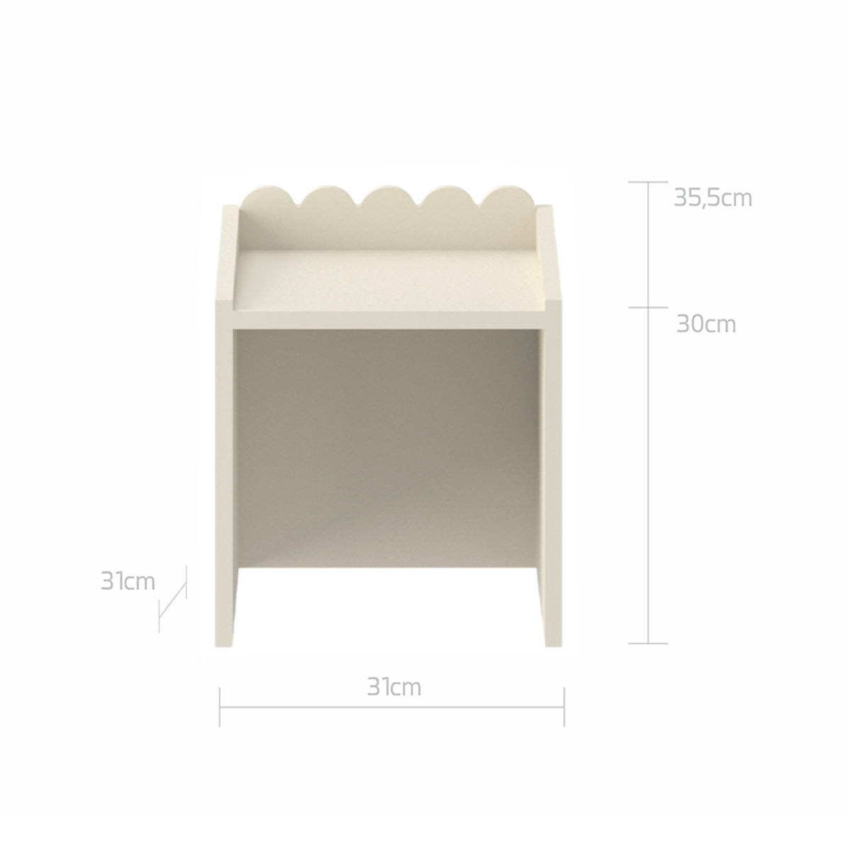 Chaise Bellamy Book Nook Beige - vue 5