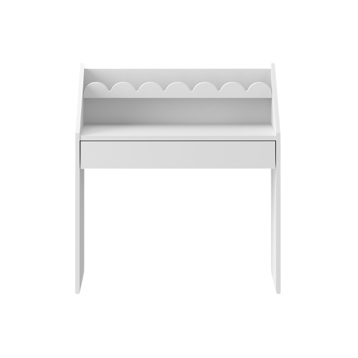 Bureau 1 tiroir Bellamy Book Nook Blanc - vue 2