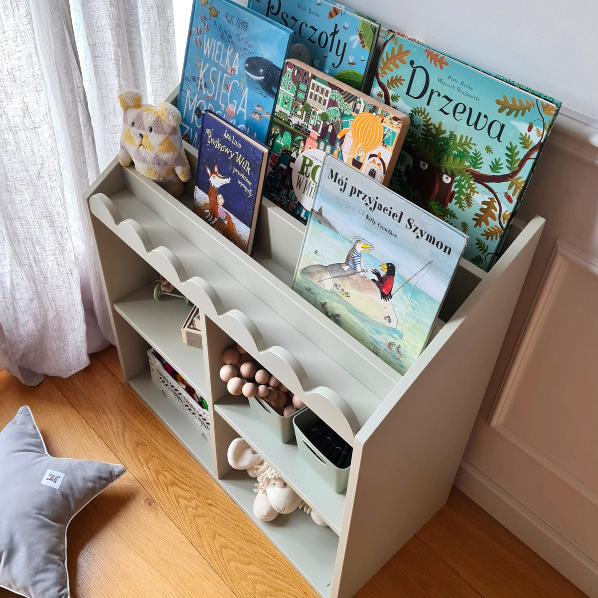 Bibliothèque Bellamy Book Nook Vert - vue 3