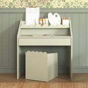 Bureau 1 tiroir avec chaise Bellamy Book Nook Vert