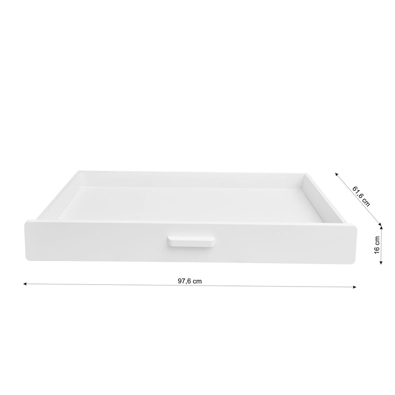 Tiroir de lit 60x120 Bellamy Hoppa Blanc - vue 4