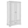Armoire 2 portes 1 tiroir Bellamy Ines Blanc