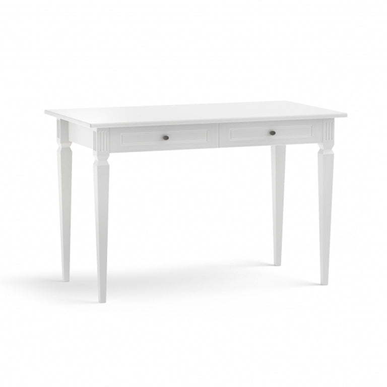 Bureau 2 tiroirs Bellamy Ines Blanc