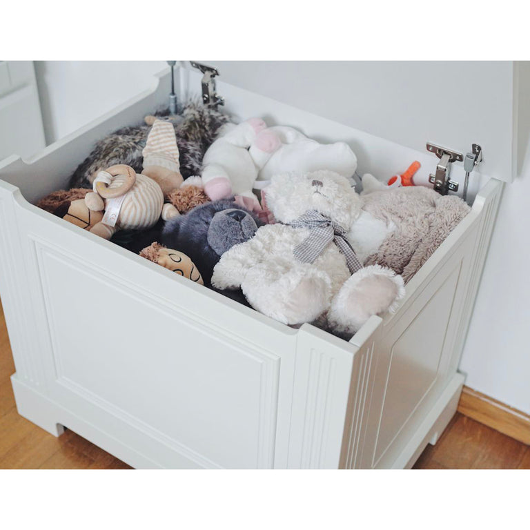 Coffre à jouets Bellamy Ines Blanc - vue 3