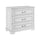 Commode 3 tiroirs Bellamy Ines Blanc