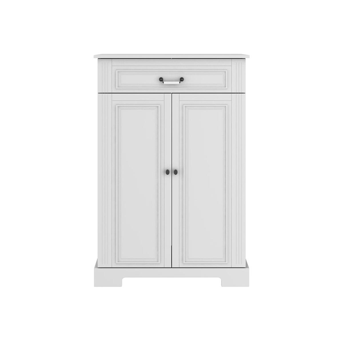 Chiffonnier 2 portes Bellamy Ines - Blanc