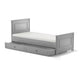 Lit 90x200 sommier et tiroir inclus Bellamy Ines Gris