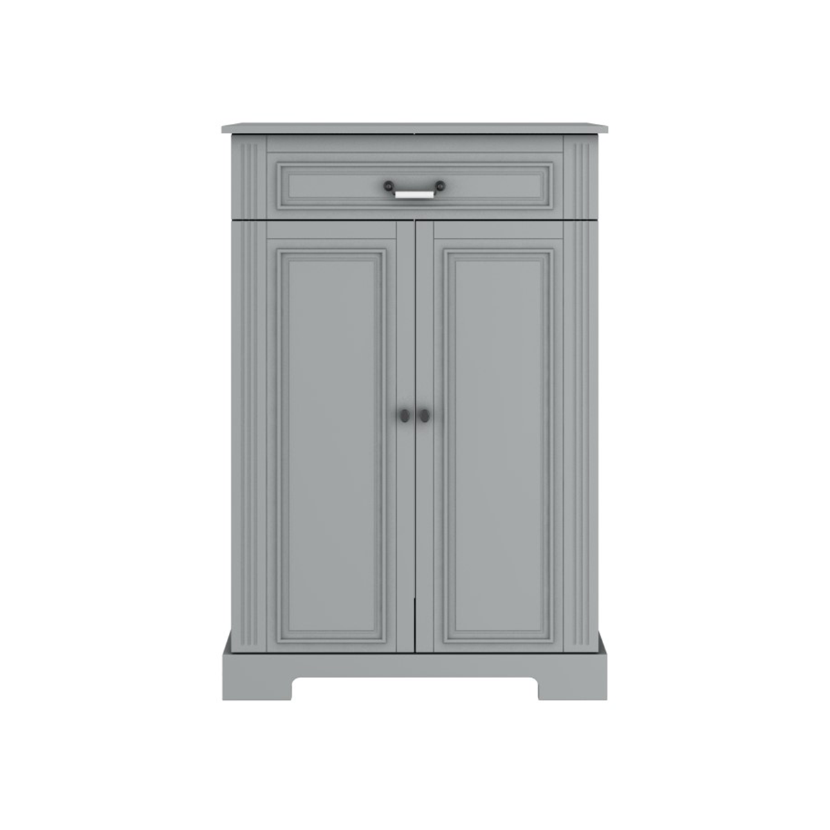 Chiffonnier 2 portes Bellamy Ines - Gris