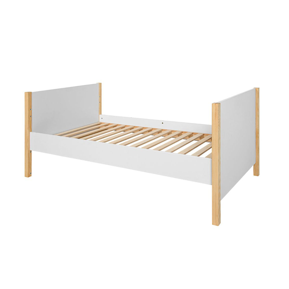 Lit évolutif 70x140 Bellamy Juliette Blanc et bois - vue 5