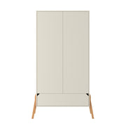 Armoire 2 portes 1 tiroir Bellamy Lotta Cachemire